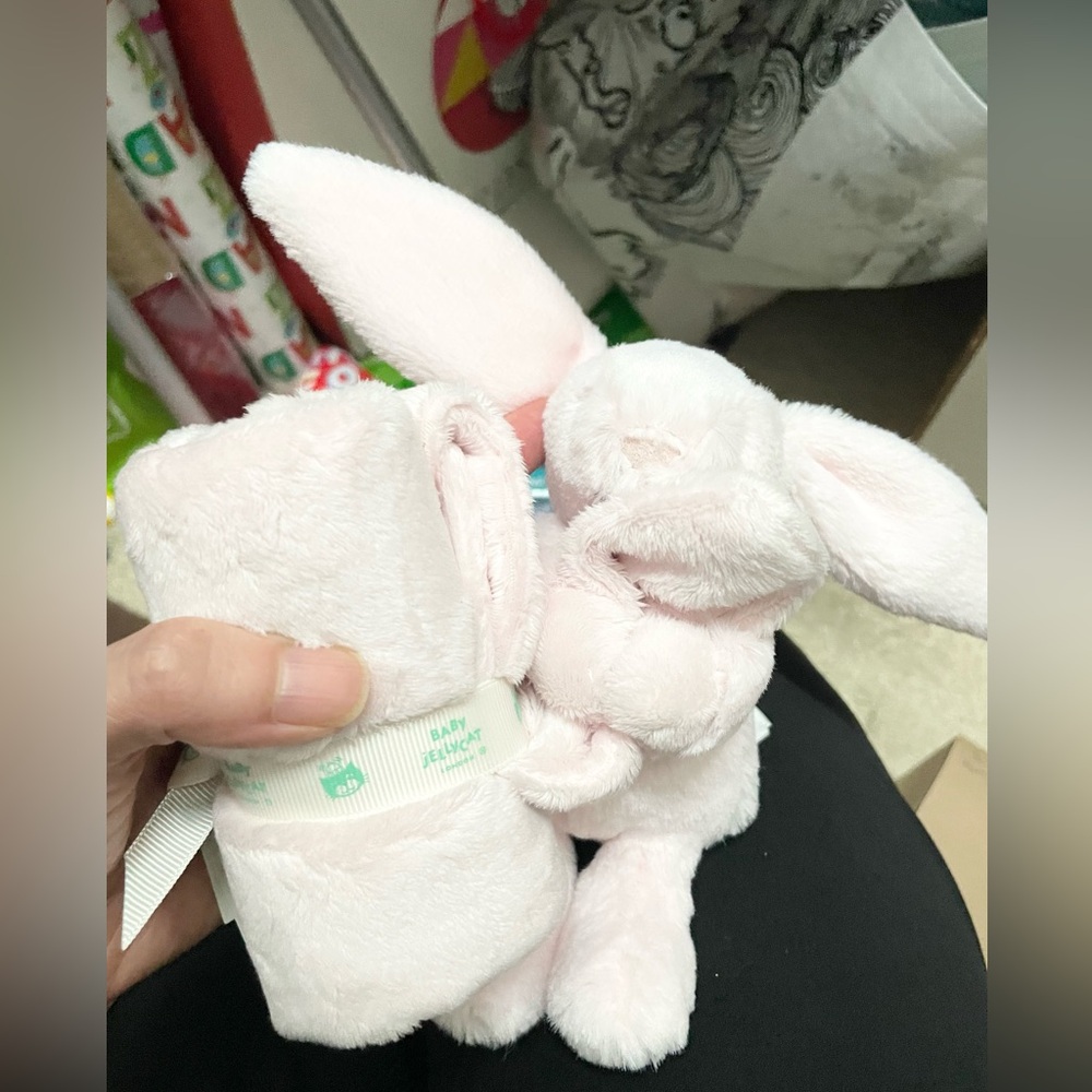 Brand New Jellycat Bashful Pink Bunny Soother